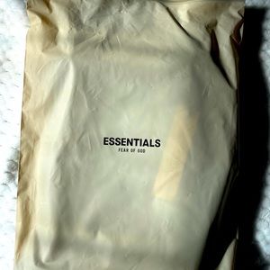 FEAR OF GOD XL BLACK SWEATPANTS